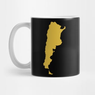 Argentina map Mug